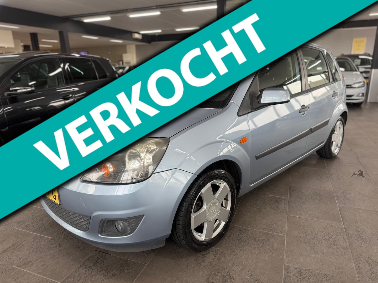Ford Fiesta - 1.4-16V Futura automaat 91szkm nap 5-deurs airco elektrische pakket lm-velgen - AutoWereld.nl