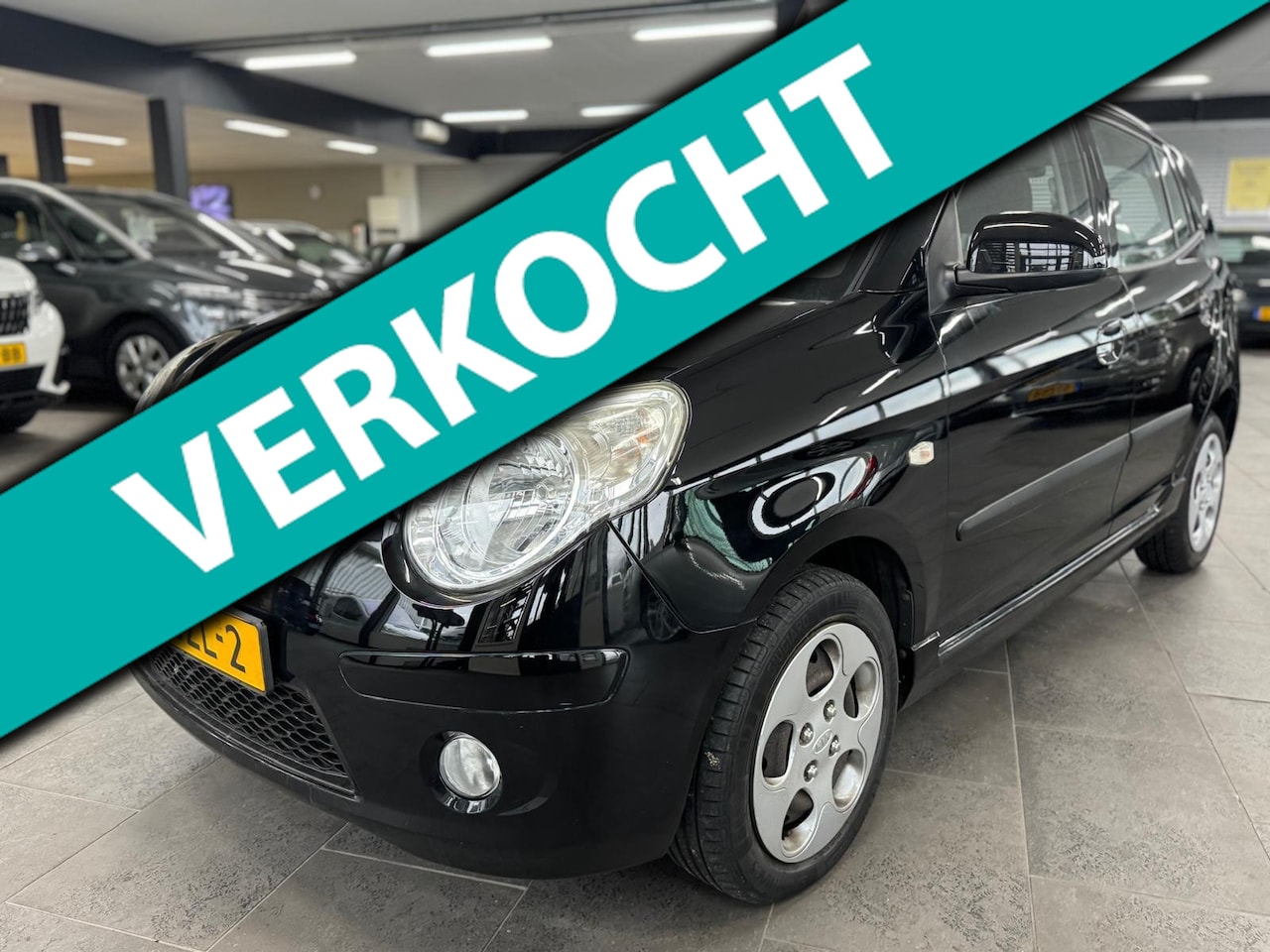 Kia Picanto - 1.0 Fifteen 5-deurs airco elektrische pakket stuurbekrachtiging 52dzkm nap zeer nette auto - AutoWereld.nl