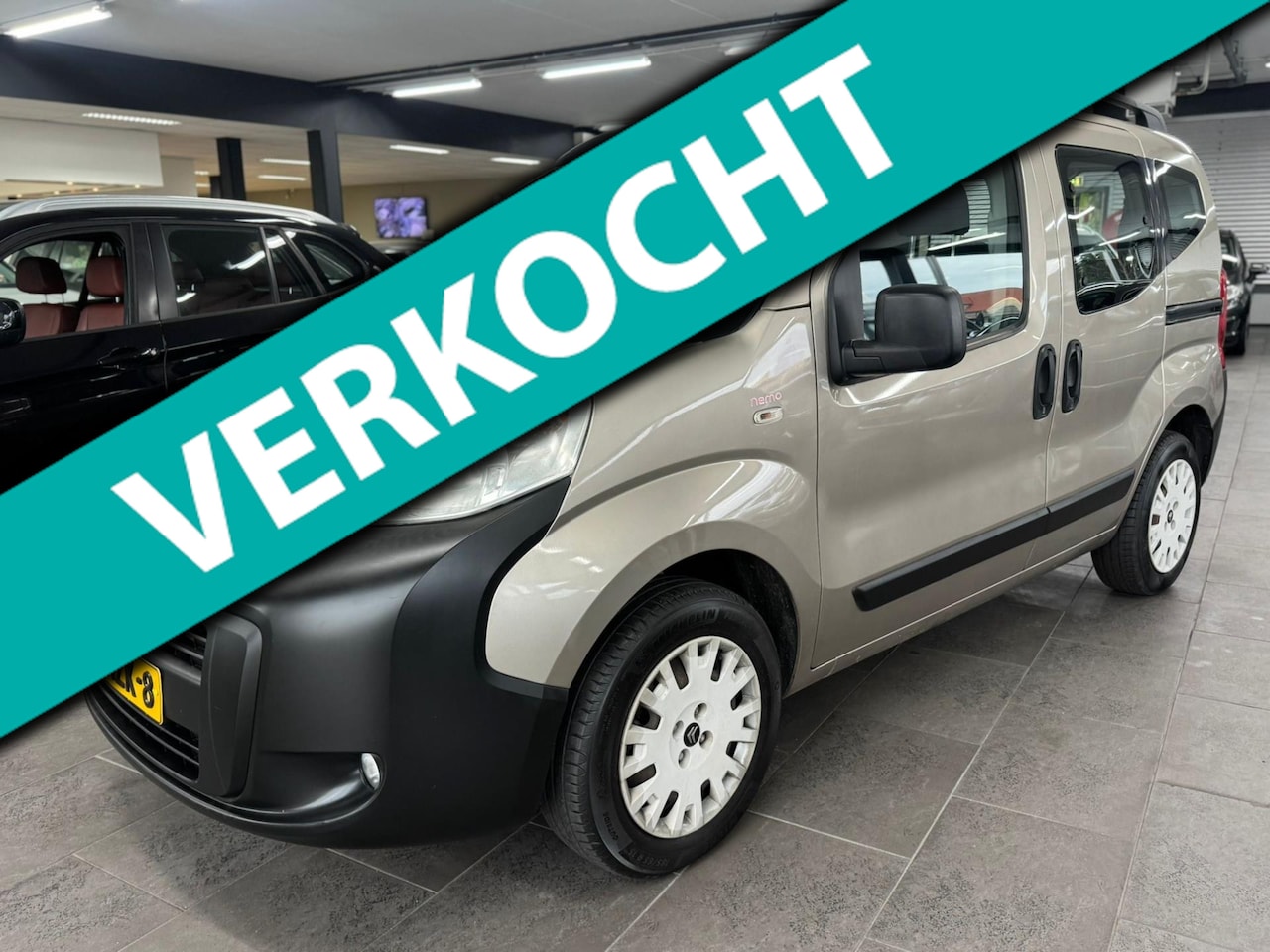 Citroën Nemo - 1.4i Multispace 1-eigenaar 2X Schuifdeuren airco elektrische pakket parkeersensoren - AutoWereld.nl