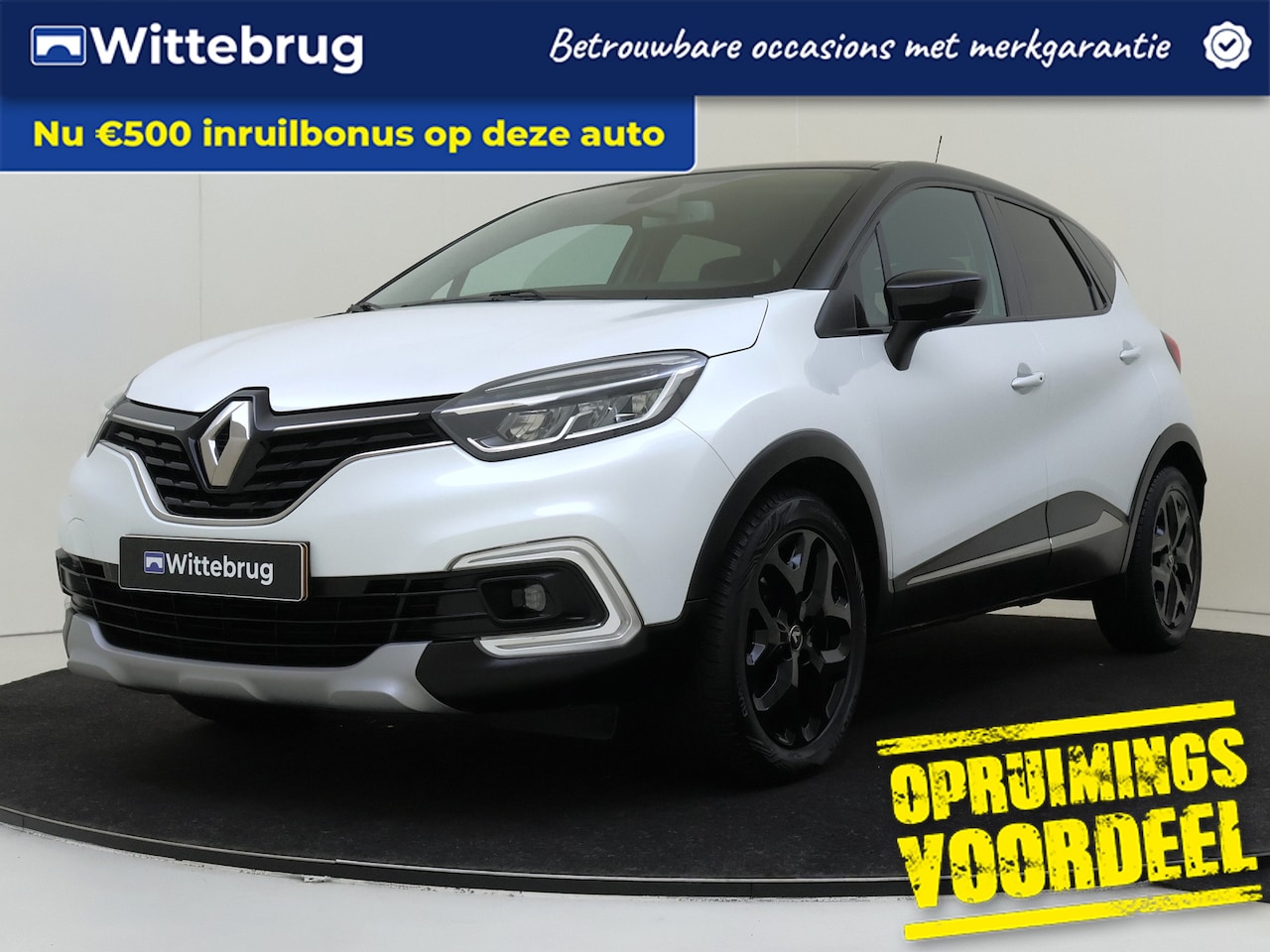 Renault Captur - 1.3 TCe Intens | AUTOMAAT | | Navigatie | Climate Control | Parkeerhulp Achter | - AutoWereld.nl