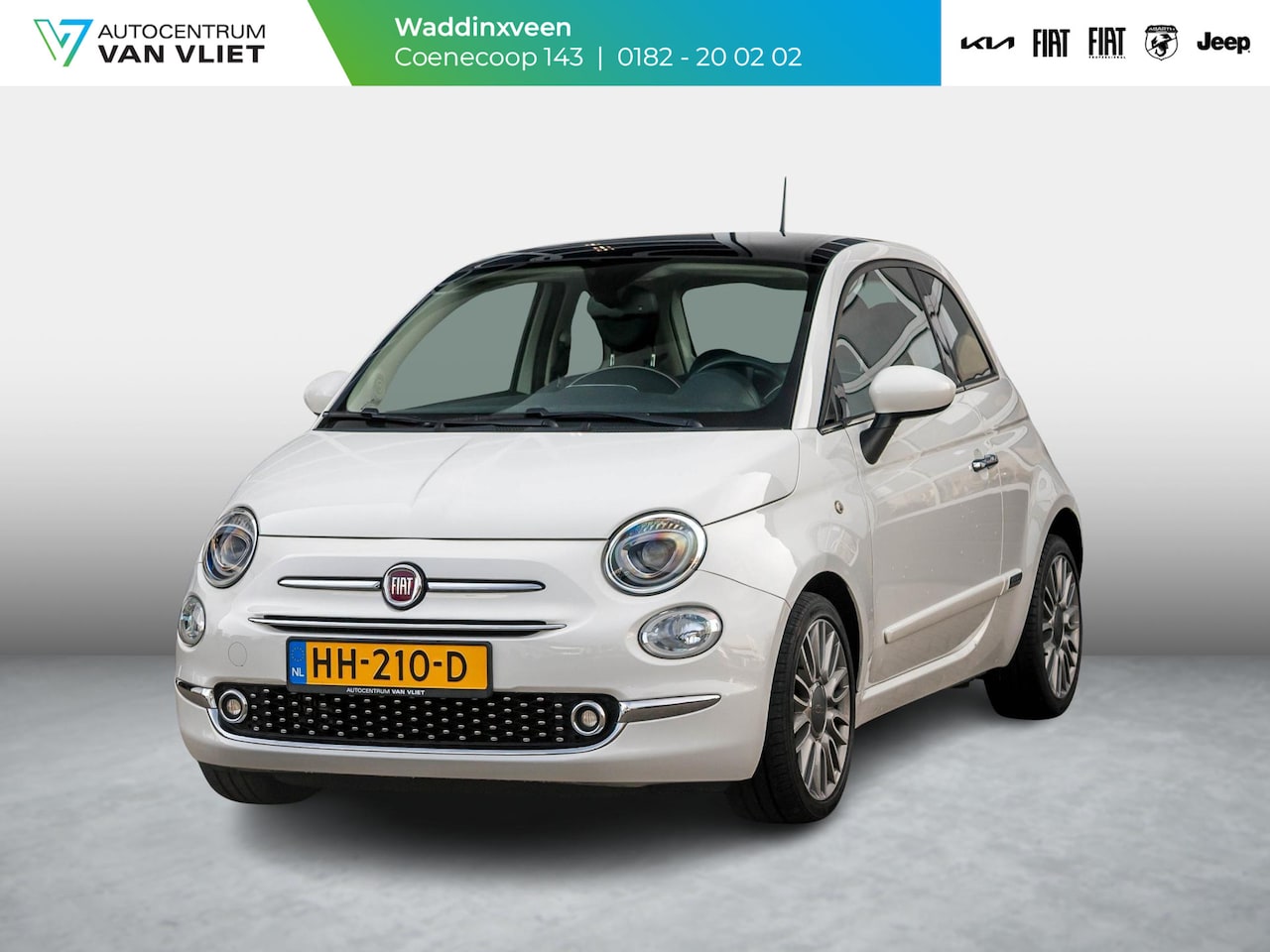 Fiat 500 - TwinAir Turbo Lounge | Panoramadak l Navi l PDC l Clima | Pack Style | Pack Business - AutoWereld.nl