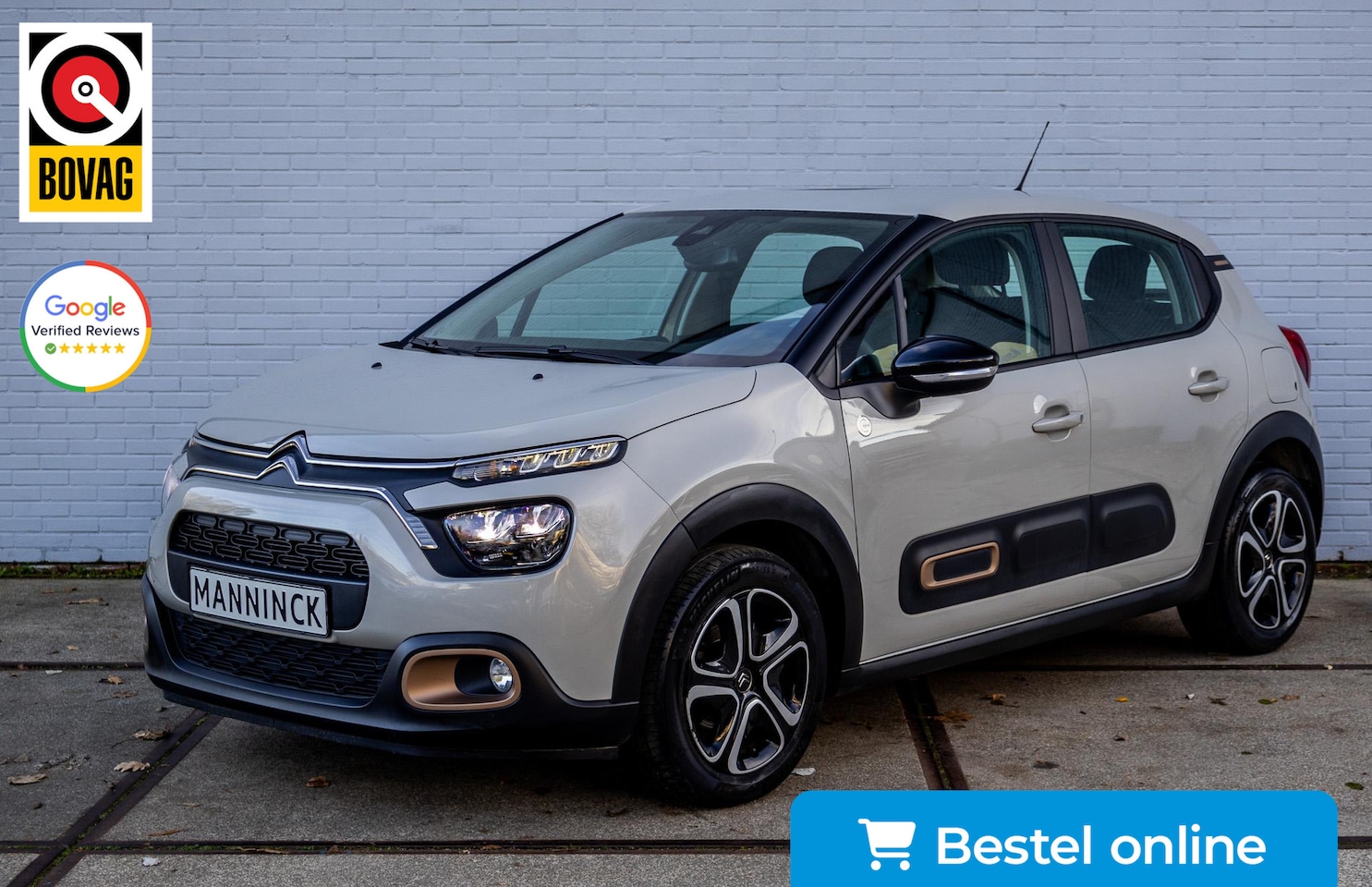 Citroën C3 - 1.2 Apple Carplay|Lane assist|PDC Cruise control|LED Vision| C-Series Brons Style pakket - AutoWereld.nl