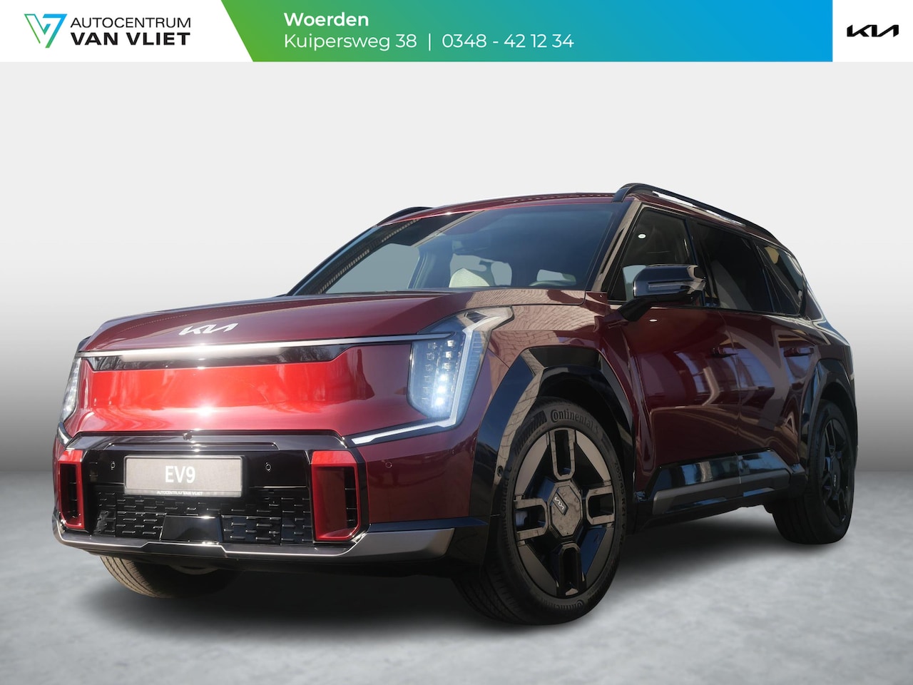 Kia EV9 - GT-Line AWD 99.8 kWh | Schuif/kantel | Navi | Camera | Carplay | Stoelverkoeling | Elektri - AutoWereld.nl