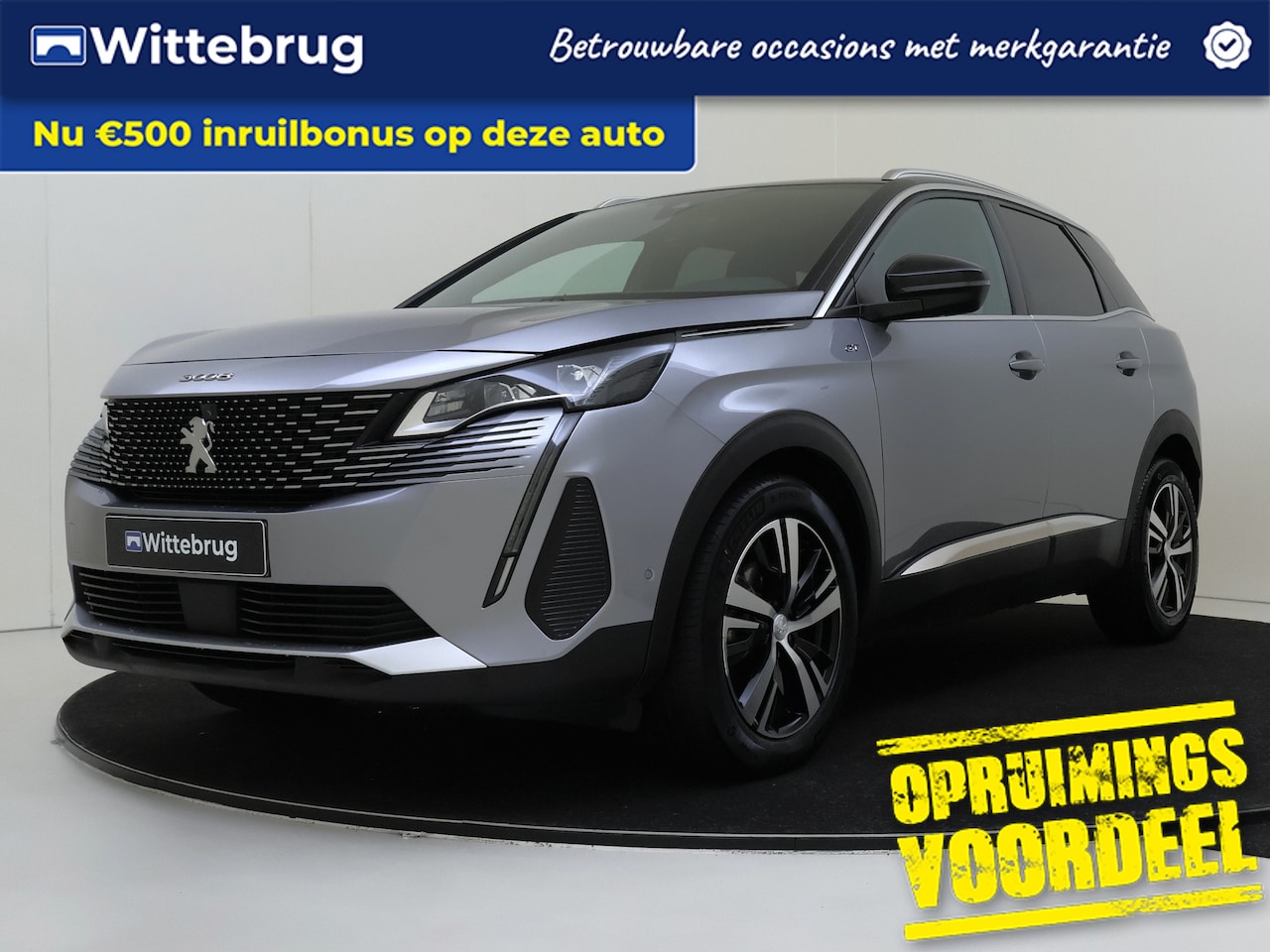 Peugeot 3008 - 1.2 Hybrid 136 GT | Camera | Carplay | Dodehoek Detectie | - AutoWereld.nl