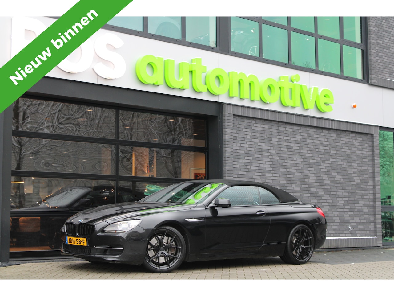 BMW 6-serie Cabrio - 650i High Executive | HUD | KEYLESS | CUSTOM STUUR | 4WIELSTUURING | MEMORY | DODE HOEK | - AutoWereld.nl