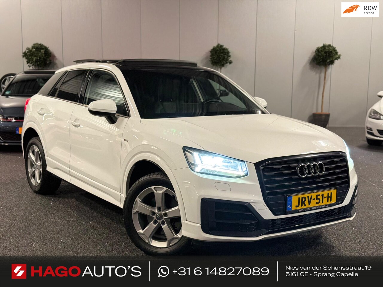 Audi Q2 - 1.4 TFSI S-TRONIC/3XS-LINE/PANO/MATRIX/STANDKACHEL/PDC/TREKHAAK/12-MND-GARANTIE - AutoWereld.nl