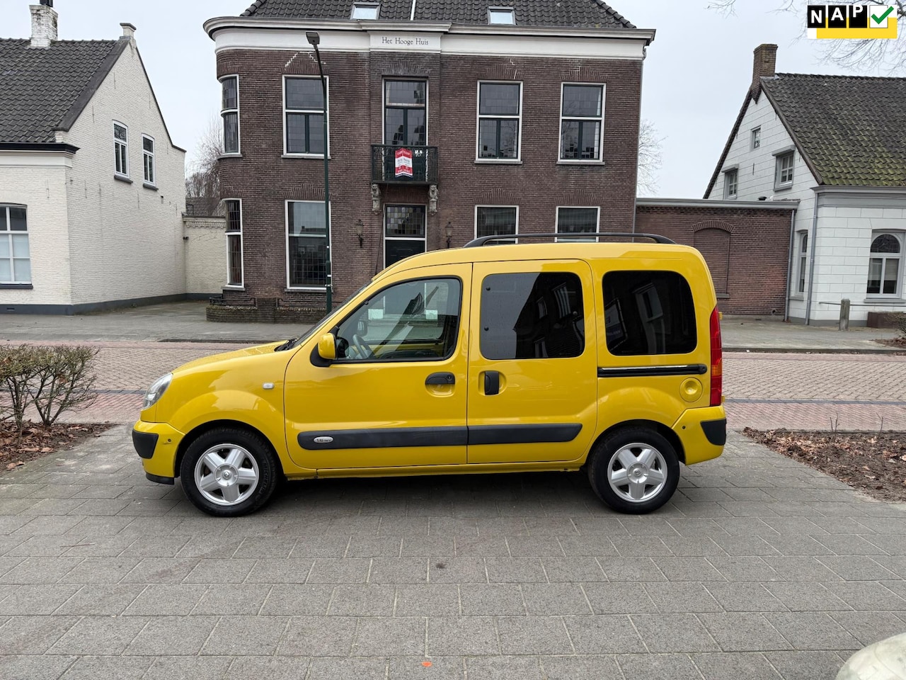 Renault Kangoo - 1.6-16V Privilège AUTOMAAT AIRCO EERSTE EIGENAAR DEALER ONDERHOUDEN - AutoWereld.nl