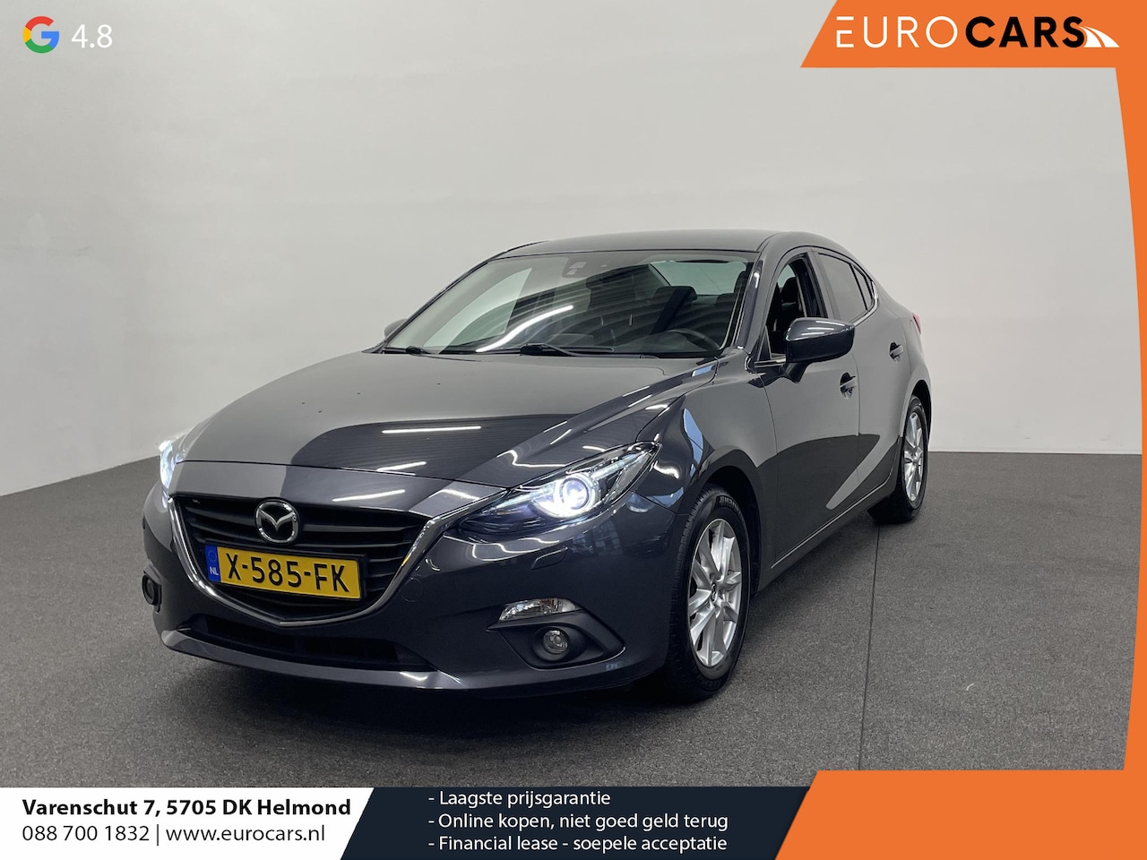 Mazda 3 - 1.5 TS Navigatie Clima Cruise Control Parkeersensoren Stoelverwarming Bluetooth LM velgen - AutoWereld.nl