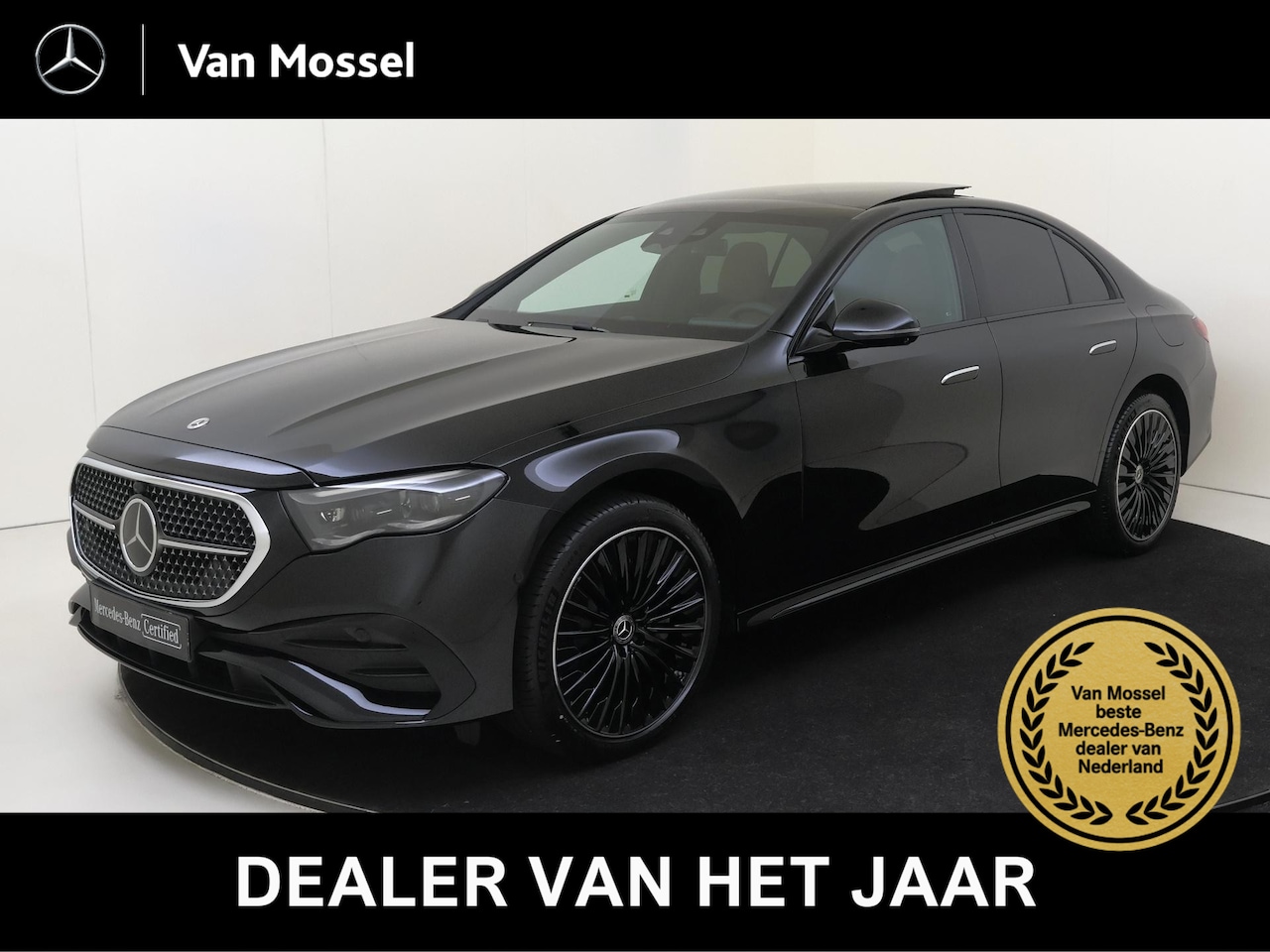 Mercedes-Benz E-klasse - 300 e AMG Line / Premium Plus/ Panoramadak/ Burmester 4D/ AIRMATIC/ Achterasbesturing/ Rij - AutoWereld.nl