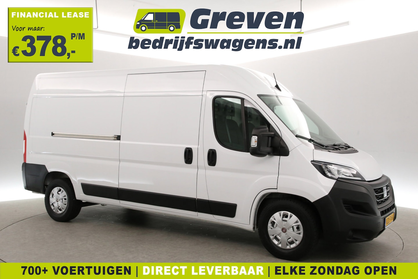Fiat Ducato - 35H 2.2 MultiJet L3H2 | 140PK | Automaat | Airco | Camera | Cruise | 3-Zits | Navigatie - AutoWereld.nl