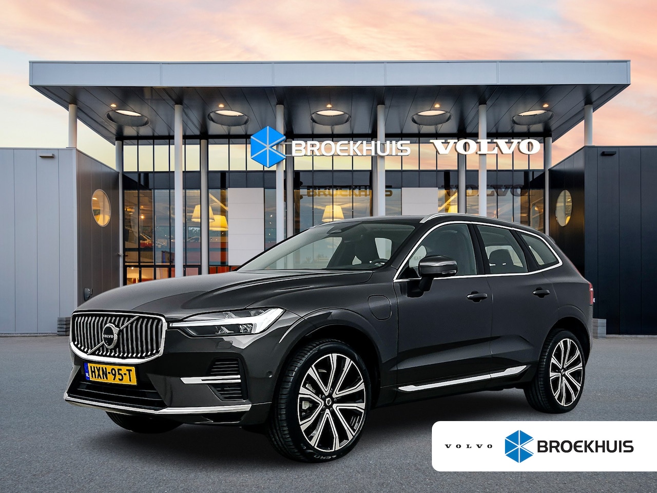 Volvo XC60 - T6 Recharge Ultimate Bright | 21" | Luchtvering | Panoramadak | Head-up | Harman Kardon | - AutoWereld.nl