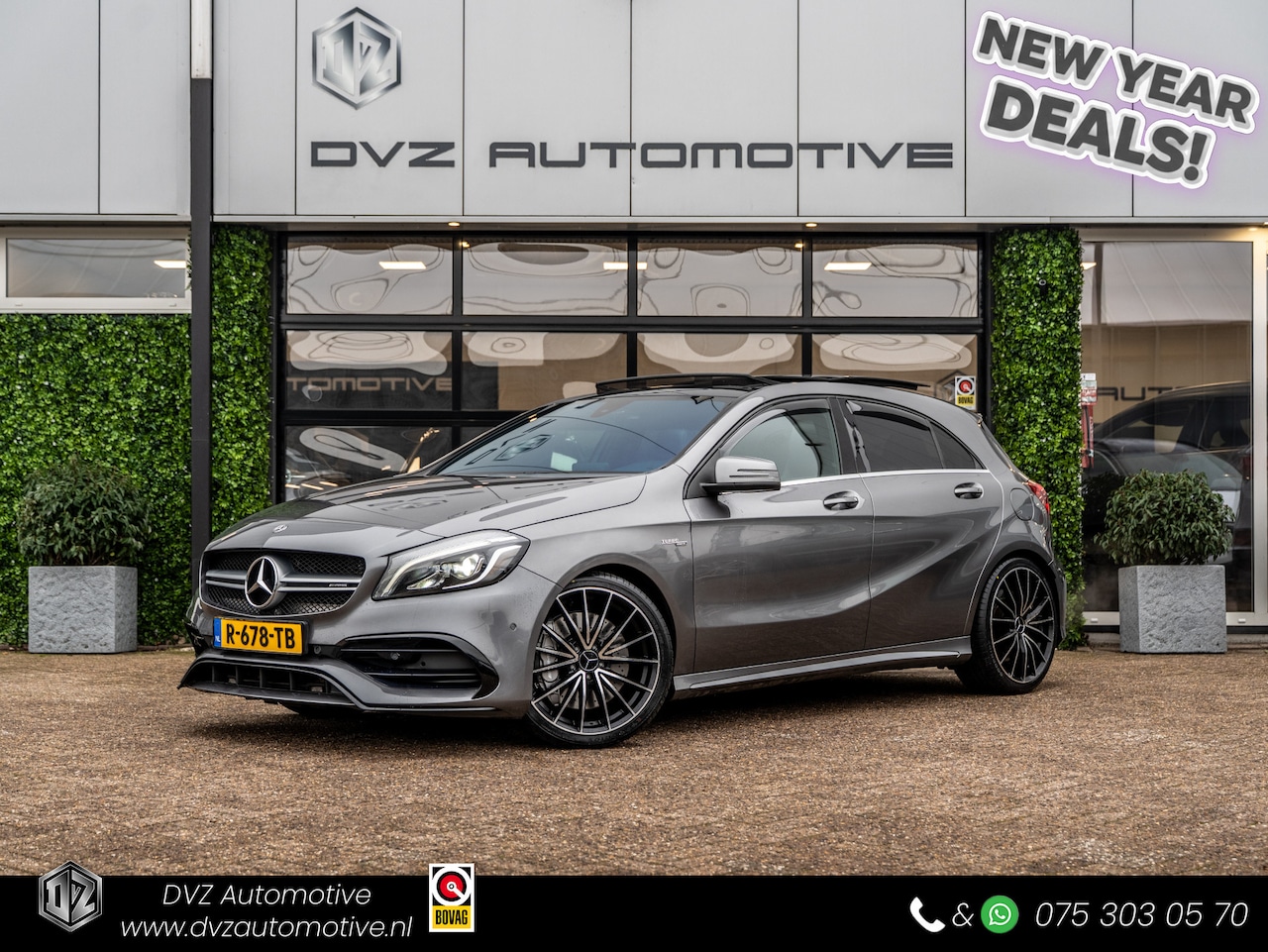 Mercedes-Benz A-klasse - AMG 45 381PK 4MATIC | Pano | Camera | Sfeer | 19"LMV - AutoWereld.nl