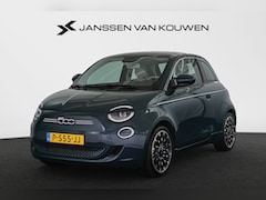 Fiat 500e - La Prima 42 kWh Pano Leder Stoelverwarming Camera Navigatie SOH 92%