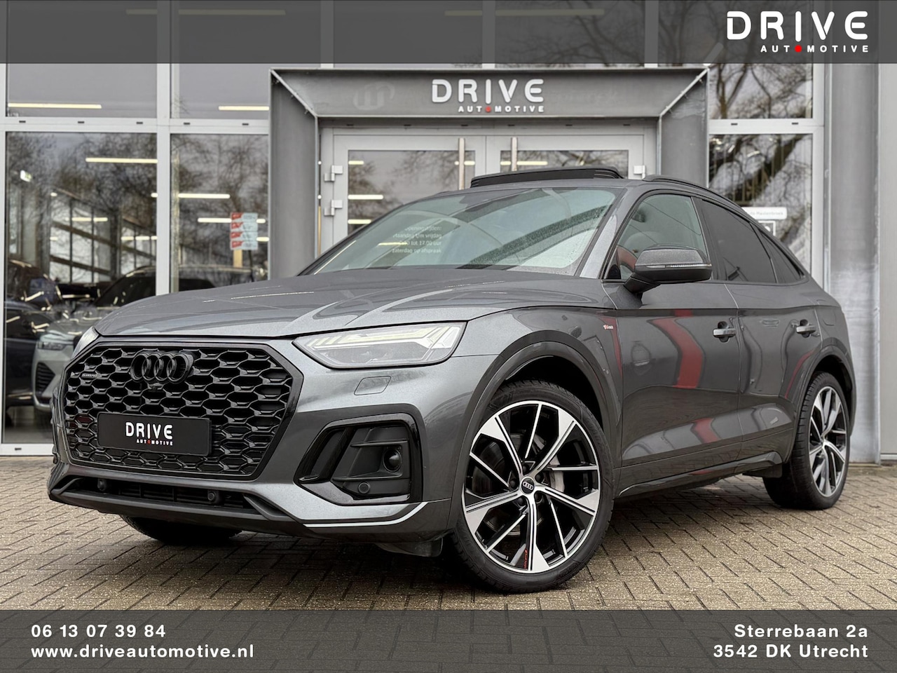 Audi Q5 Sportback - 50 TFSI e S edition Competition |Black Optic|Pano|B&O|Luchtvering|Leer|Massage|21" - AutoWereld.nl
