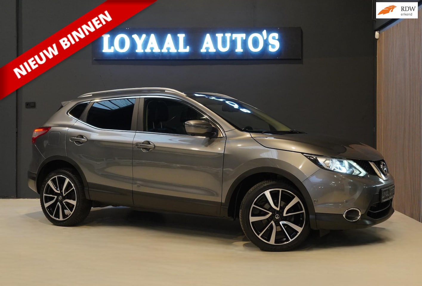 Nissan Qashqai - 1.2 Tekna | AUT | XENON | LEER | NAVI | TREKHAAK | APK. | APK | NAP. - AutoWereld.nl