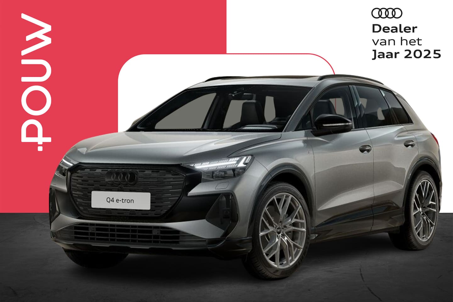 Audi Q4 e-tron - 45 quattro 286pk S Edition Competition 82 kWh | Panoramadak | Trekhaak Wegklapbaar - AutoWereld.nl