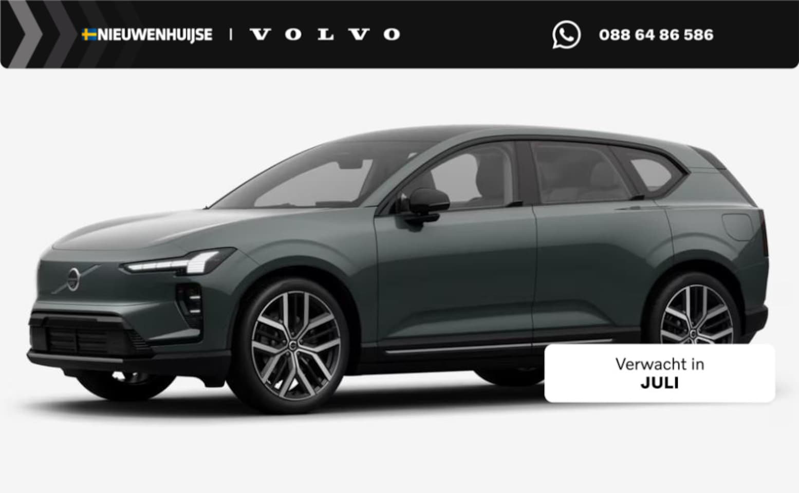 Volvo EX60 - P10 AWD Ultra 95 kWh | Bowers & Wilkins audio systeem | 22" | 360°-camera’s met 3D-view | - AutoWereld.nl