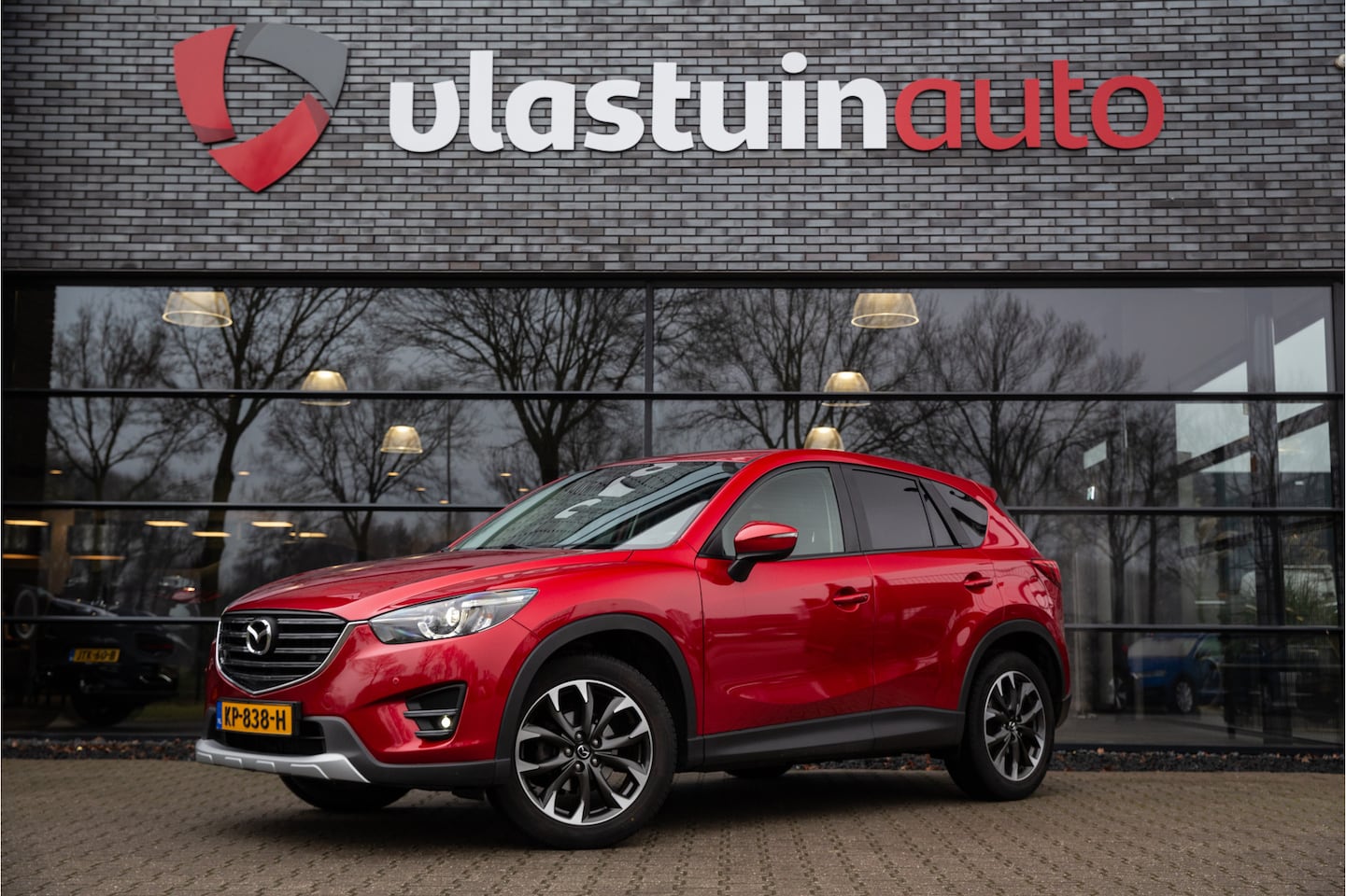 Mazda CX-5 - 2.0 SkyActiv-G 165 GT-M Line 2WD 2.0 SkyActiv-G 165 GT-M Line 2WD , Trekhaak, Leer, - AutoWereld.nl