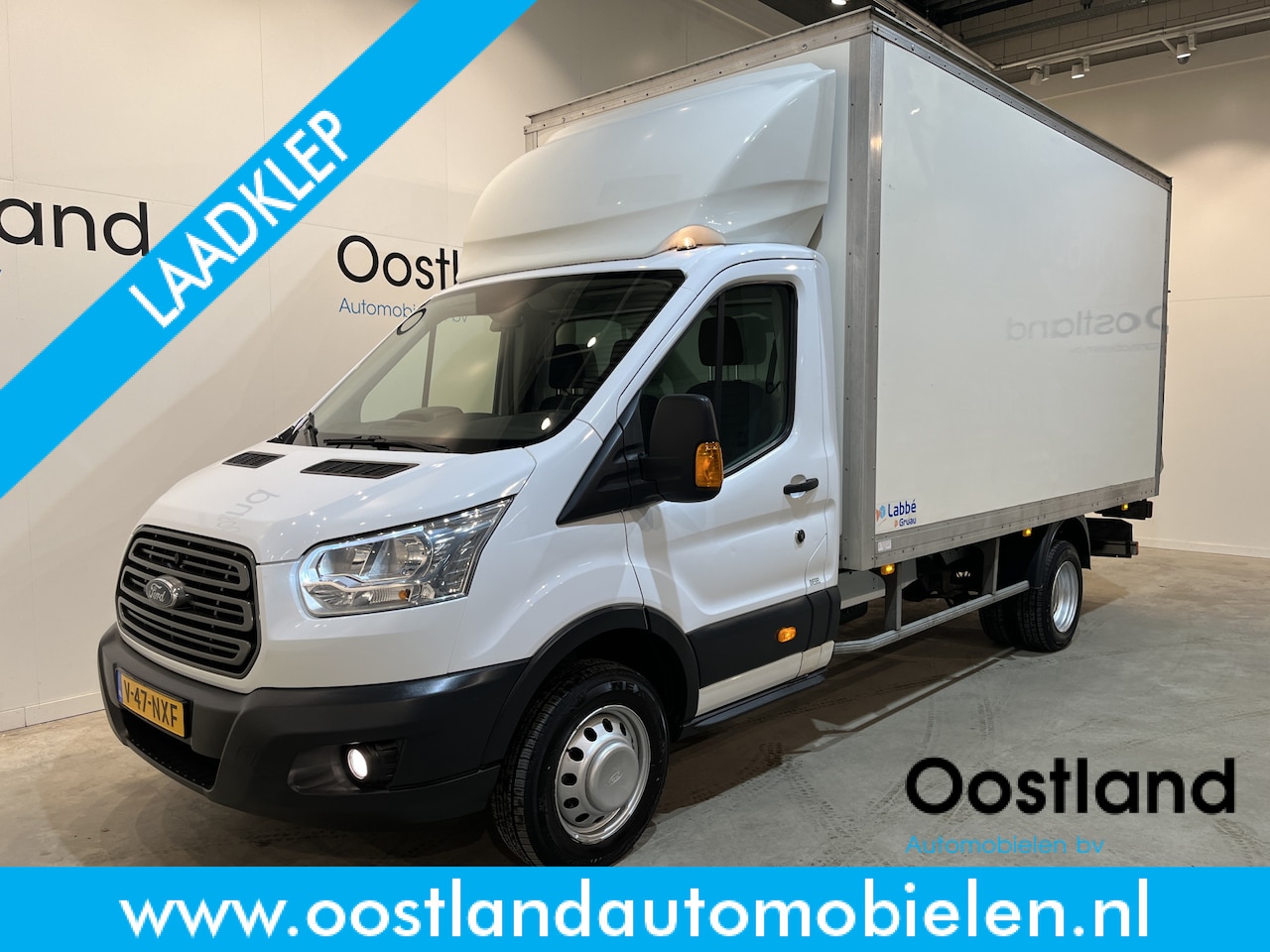 Ford Transit - 350 2.0 TDCI L4H1 170 PK RWD Bakwagen / Dhollandia Laadklep / Meubelbak / Euro 6 / Dubbel - AutoWereld.nl