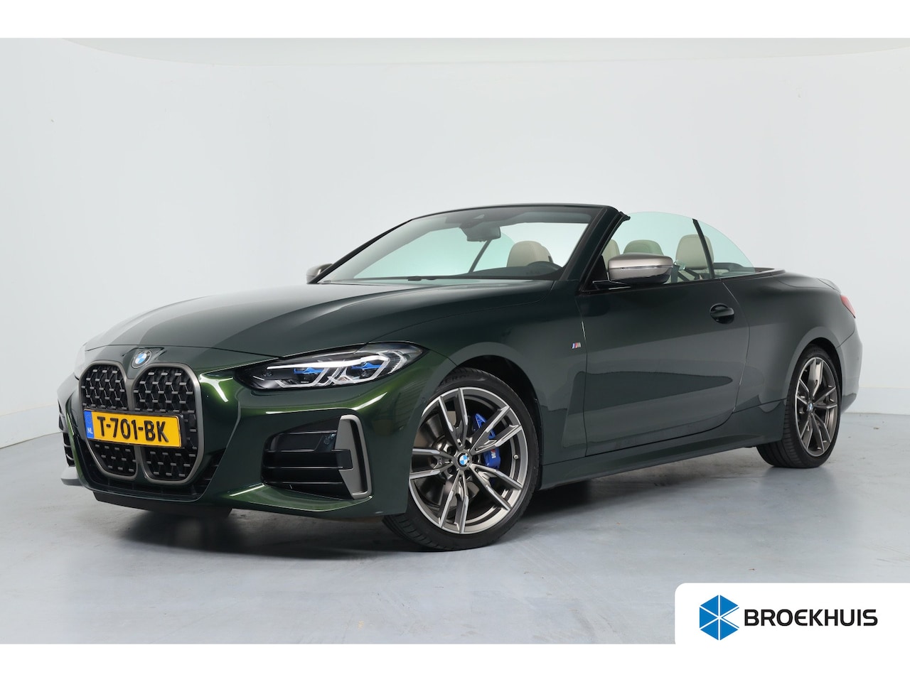 BMW 4-serie Cabrio - M440i xDrive High Executive | Laserlight | M-Sport | Memory Zetels | HUD | Camera | Keyles - AutoWereld.nl