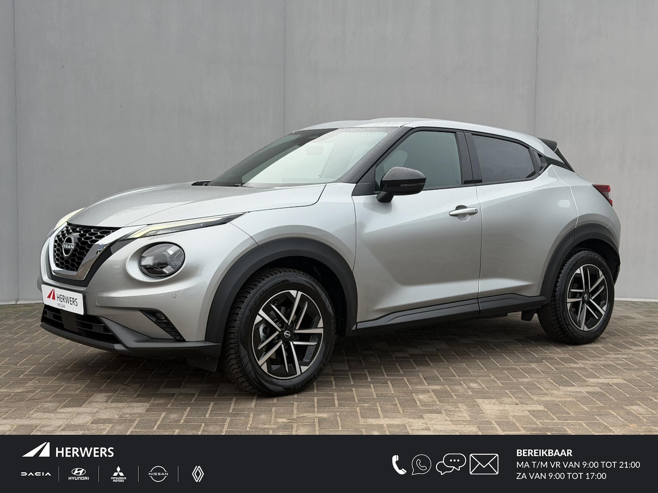 Nissan Juke - 1.0 DIG-T N-Connecta DCT Automaat / Coldpack / Navigatie / Camera / Stoel & Stuurwielverwa - AutoWereld.nl