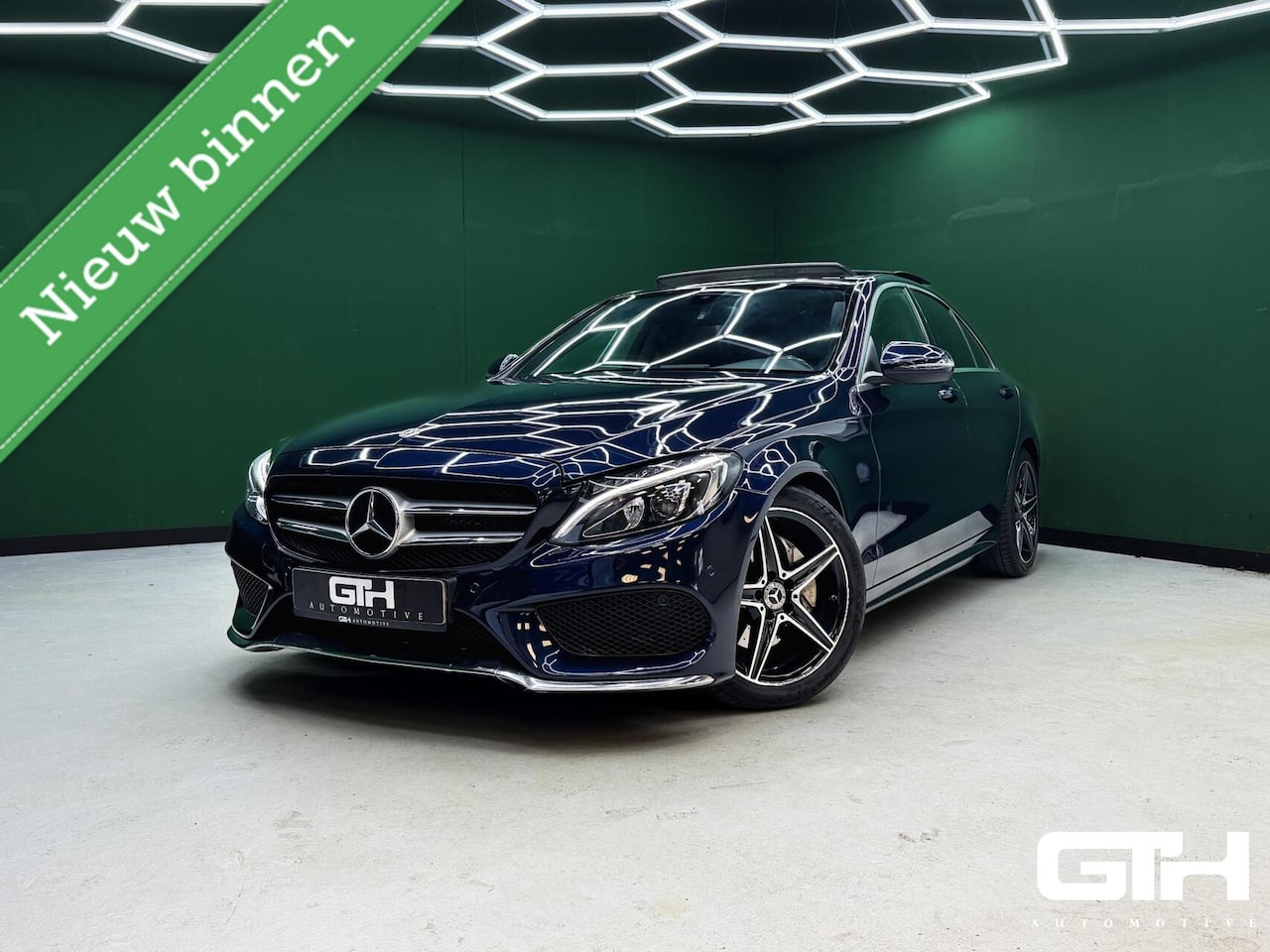 Mercedes-Benz C-klasse - 180 CDI AMG Pano | Taxi klaar | NAP - AutoWereld.nl