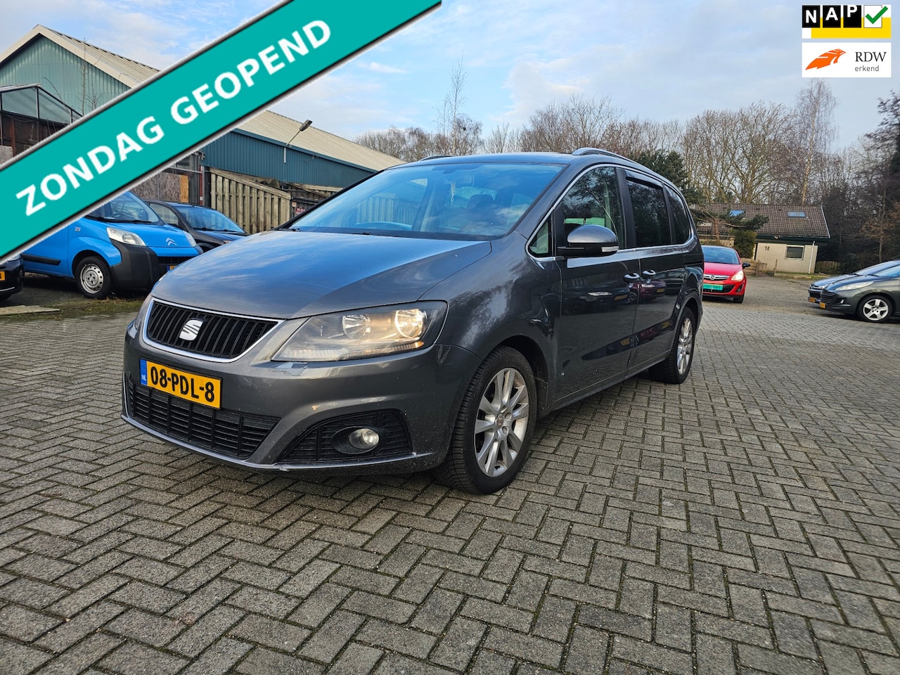 SEAT Alhambra - 1.4 TSI Style 7p EXPORT ZO MEE GEEN GARANTIE ZO INERUILD - AutoWereld.nl