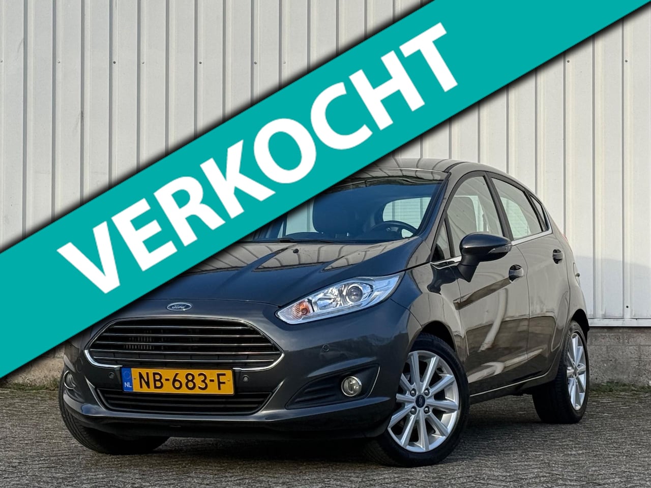 Ford Fiesta - 1.0 EcoBoost Titanium 2e Eigenaar,Climate,Cruise,Navi,PDC,Bleutooth,N.A.P! - AutoWereld.nl