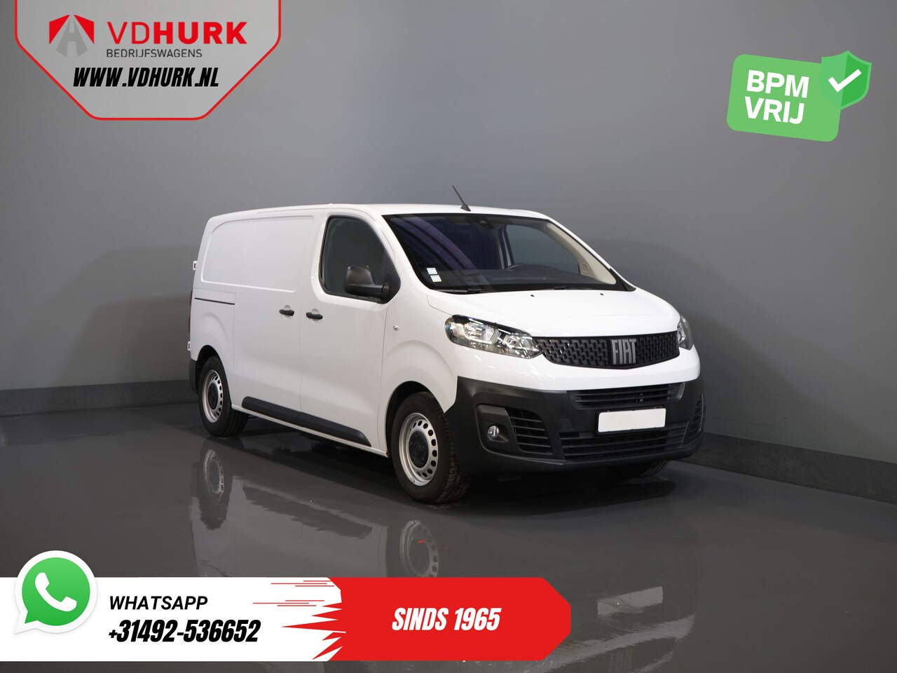 Fiat Scudo - 1.5 MJ 120 pk L2 Navi/ Carplay/ Camera/ PDC/ Cruise/ Airco - AutoWereld.nl