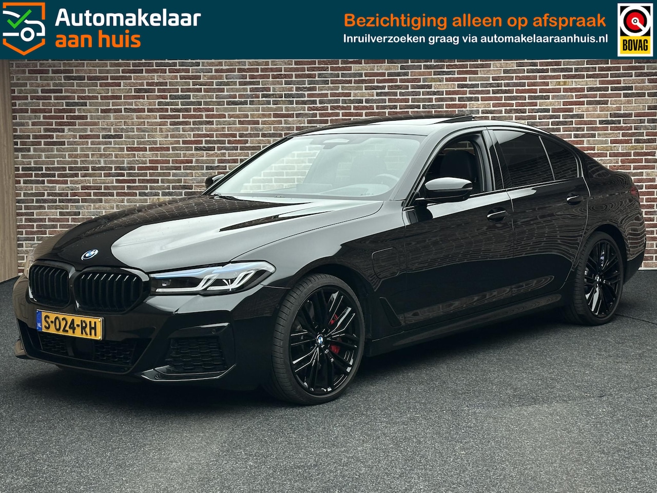 BMW 5-serie - 545e xDrive High Executive M Sport Dak Laser Memory Premium Garantie - AutoWereld.nl