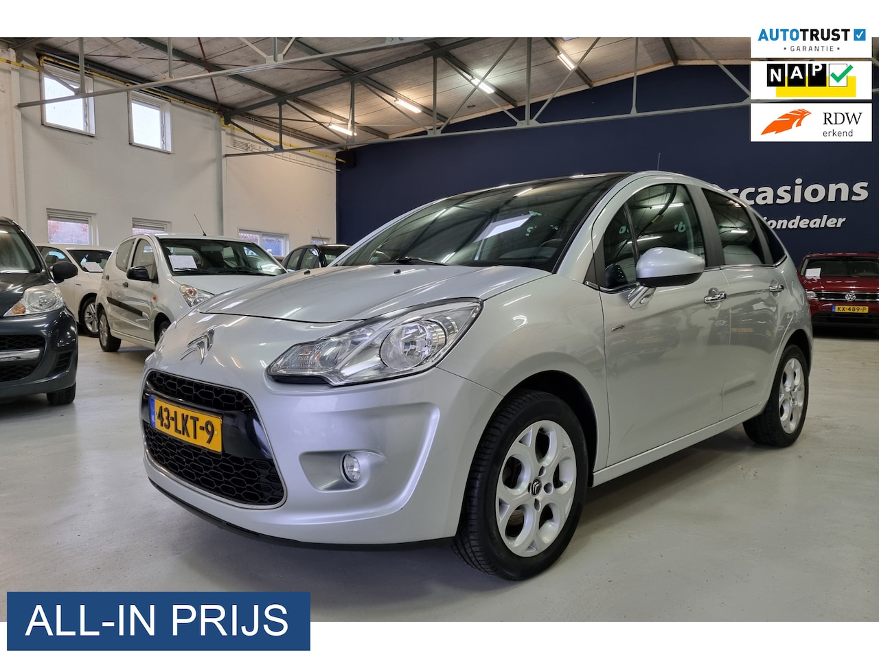 Citroën C3 - 1.6 VTi Exclusive AUTOMAAT ✅PANORAMISCH DAK ✅ZEER COMPLEET - AutoWereld.nl