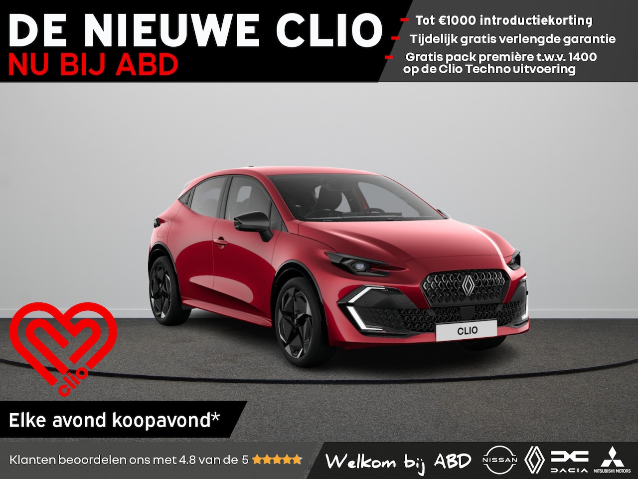 Renault Clio - Techno Full hybrid | Achteruitrijcamera | Adaptive Cruise Control | Elektronisch geregelde - AutoWereld.nl