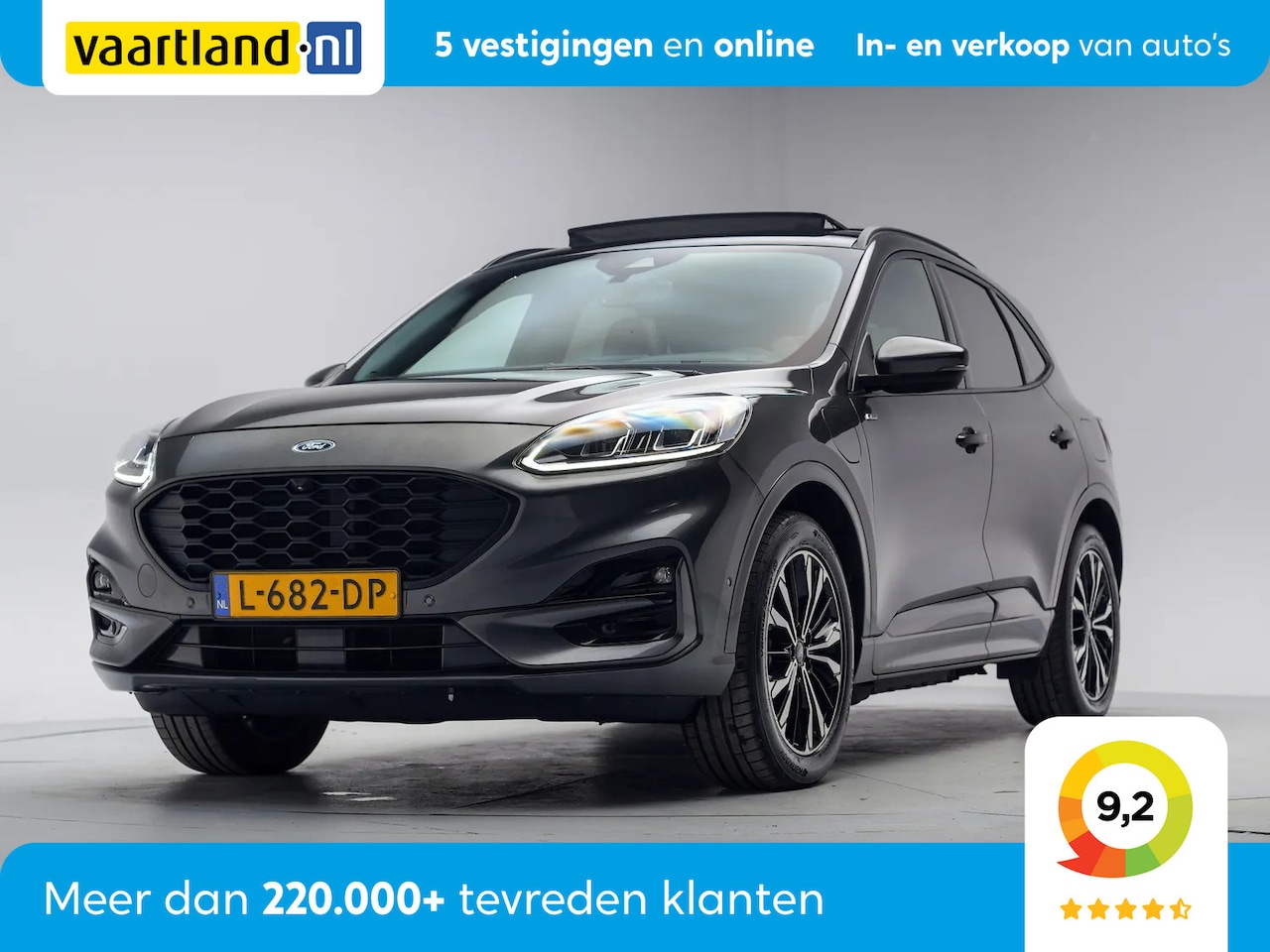 Ford Kuga - 2.5 PHEV ST-Line [ Pano LED Trekhaak Alcantara/leder Navigatie Camera Apple/Android ] - AutoWereld.nl