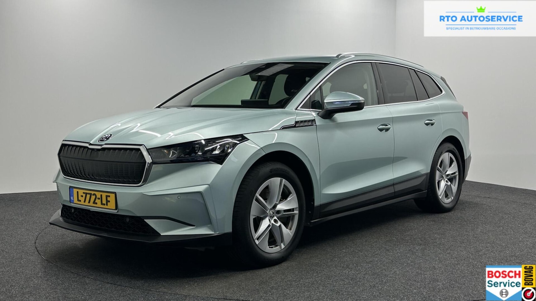 Skoda Enyaq iV - 80 TREKHAAK CAMERA WARMTEPOMP SHO 94% CARPLAY NAVI. - AutoWereld.nl