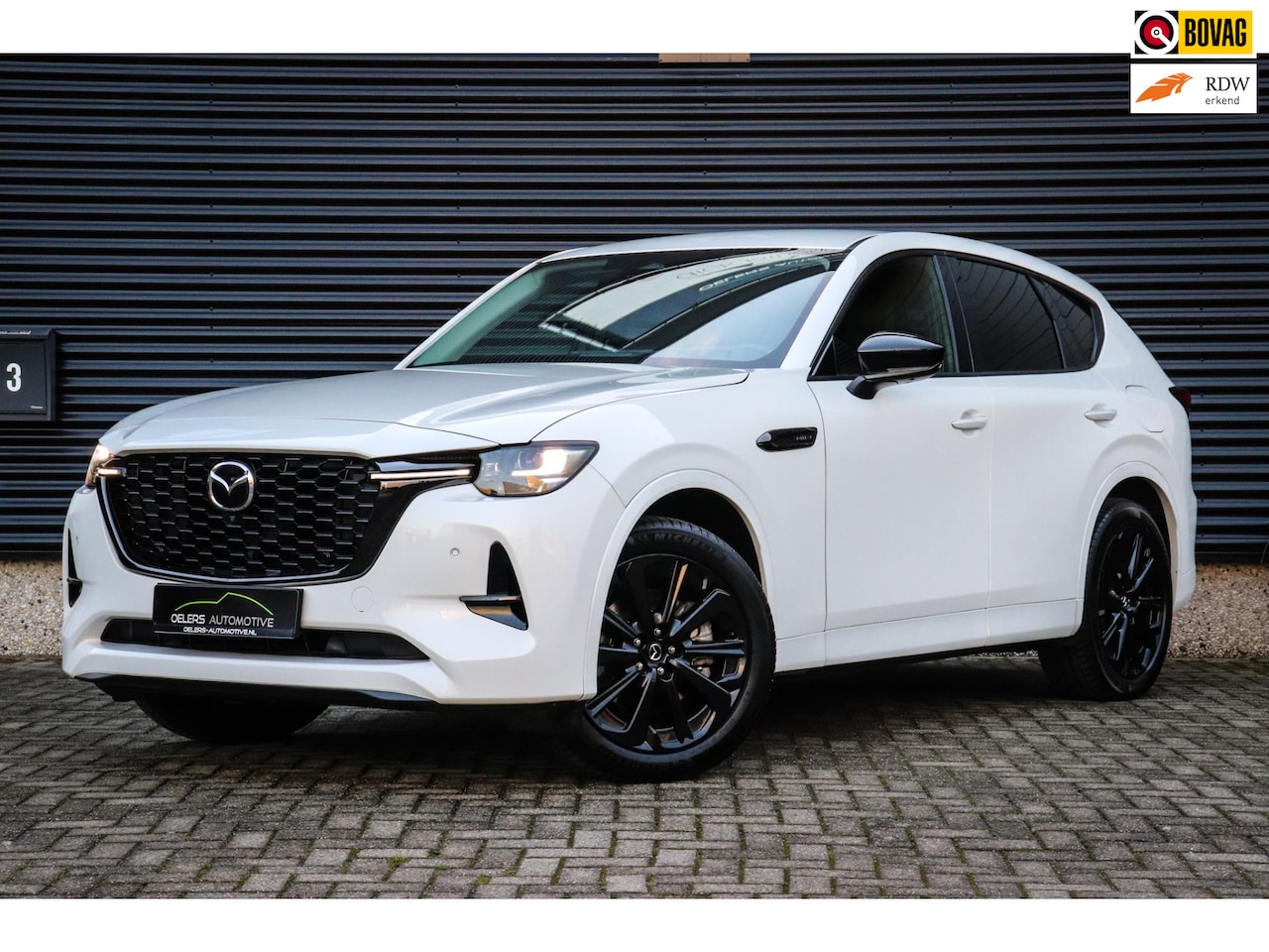 Mazda CX-60 - 2.5 e-SkyActiv PHEV Homura | CarPlay | Wit metalic | Stoelventilatie | Leder | Trekhaak | - AutoWereld.nl