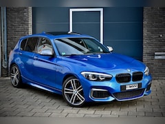 BMW 1-serie - M140i Shadow Executive | Estoril Blauw | RWD | S/K Dak | H/K Audio | Orig. NL