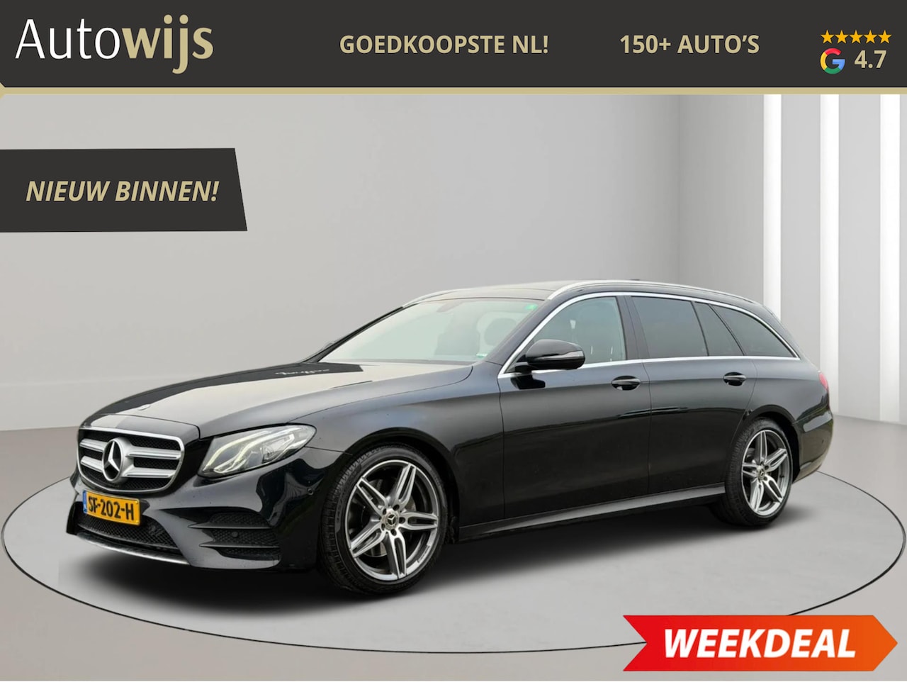 Mercedes-Benz E-klasse Estate - 200 Business Solution AMG LINE |PANO|TREKHAAK|CAMERA|LED - AutoWereld.nl