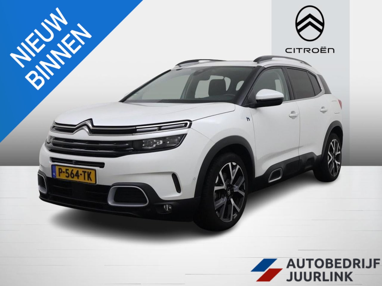 Citroën C5 Aircross - 1.6T 225pk Plug-in Hybrid Automaat Leder/Pano Camera/Winterpakket/Ecc - AutoWereld.nl