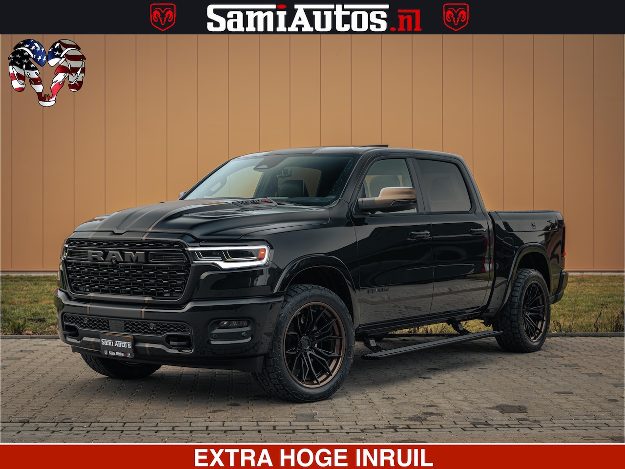 Dodge Ram 1500 - Limited Night H.O 540HP 706Nm | Massage + Full Option | De Meest Luxe en Volle Pick-Up in - AutoWereld.nl