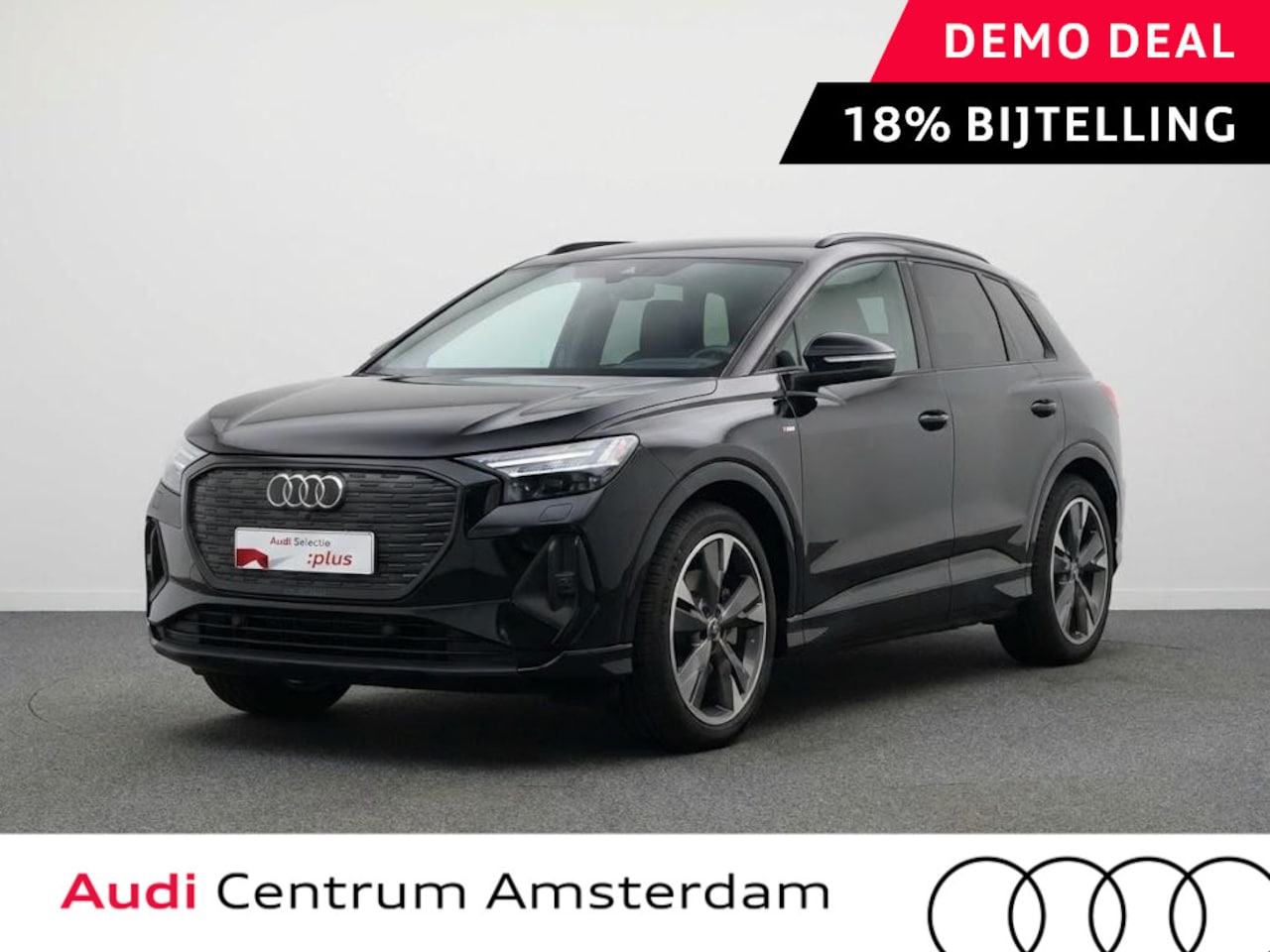 Audi Q4 e-tron - 45 quattro S Edition 82 kWh 286pk | Panoramadak | Elektrisch verstelbare stoelen | 20 inch - AutoWereld.nl