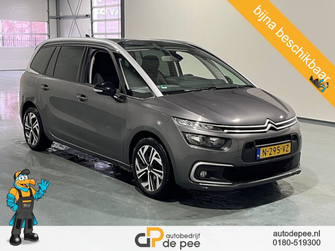 Citroën Grand C4 SpaceTourer - 1.2 PureTech Business GARANTIE/7-PERS/CARPLAY/CLIMA/CRUISE/NAVI/CAMERA rijklaarprijs! - AutoWereld.nl