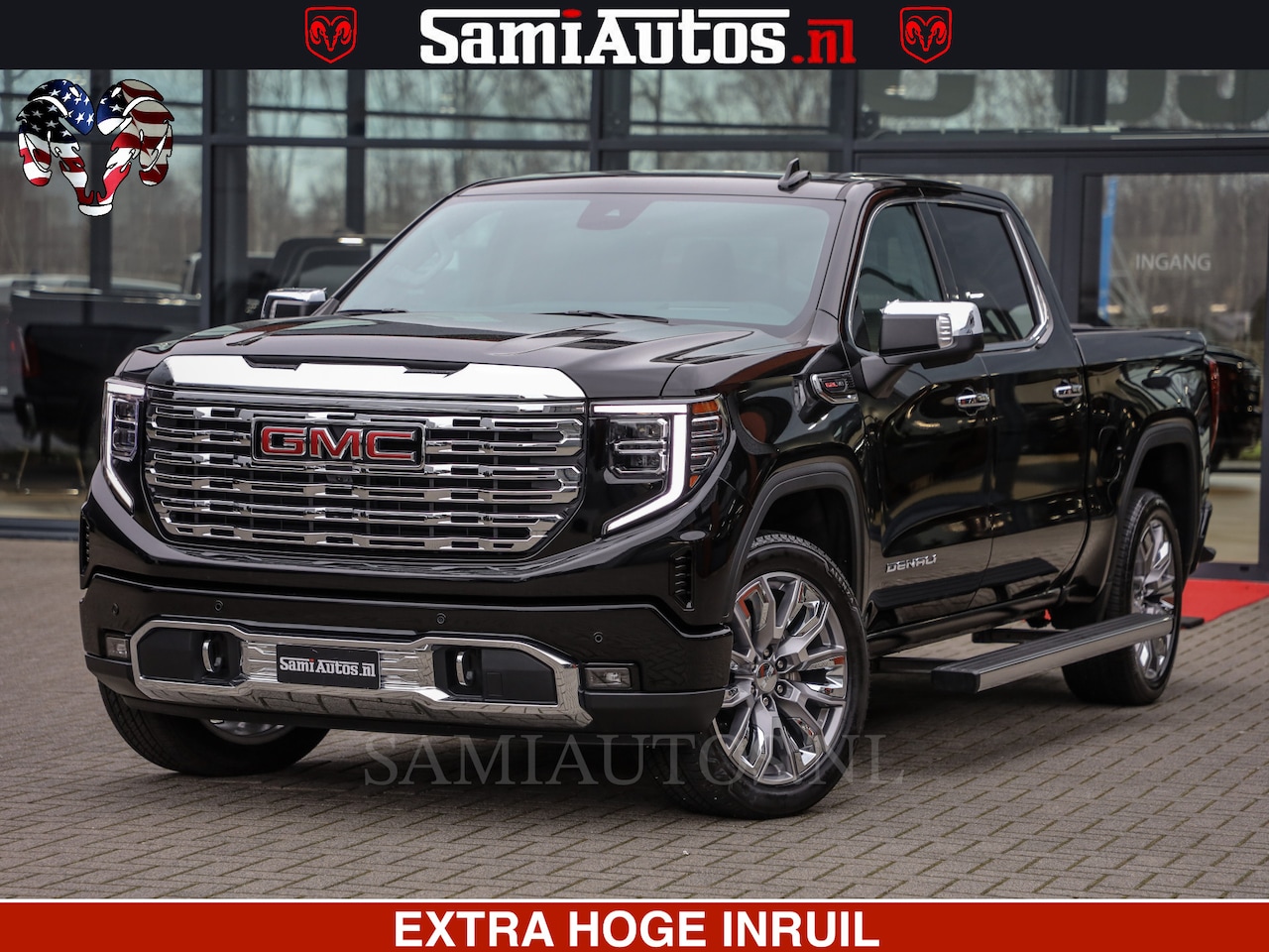 GMC Sierra - DENALI 6.2 V8 426PK | HUD | ALLE OPTIES | HEAD-UP | LANE ASSIST | 360 CAMERA | VIRTUAL COC - AutoWereld.nl