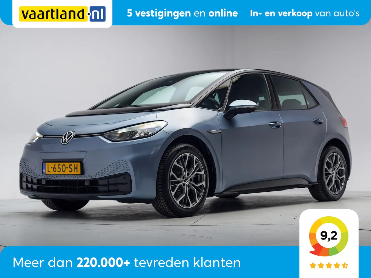 Volkswagen ID.3 - Life 58 kWh 3 fase [ LED Adapt.cruise Stoelverwarming ] - AutoWereld.nl