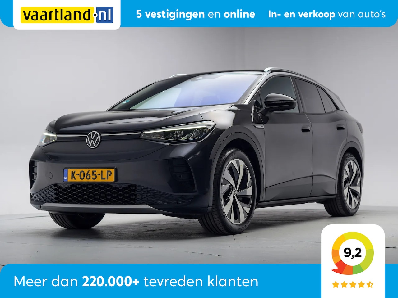 Volkswagen ID.4 - 77kWh First Edition 3-Fase [ LED Trekhaak Navi Camera Half leder Stoelverwarming ] - AutoWereld.nl