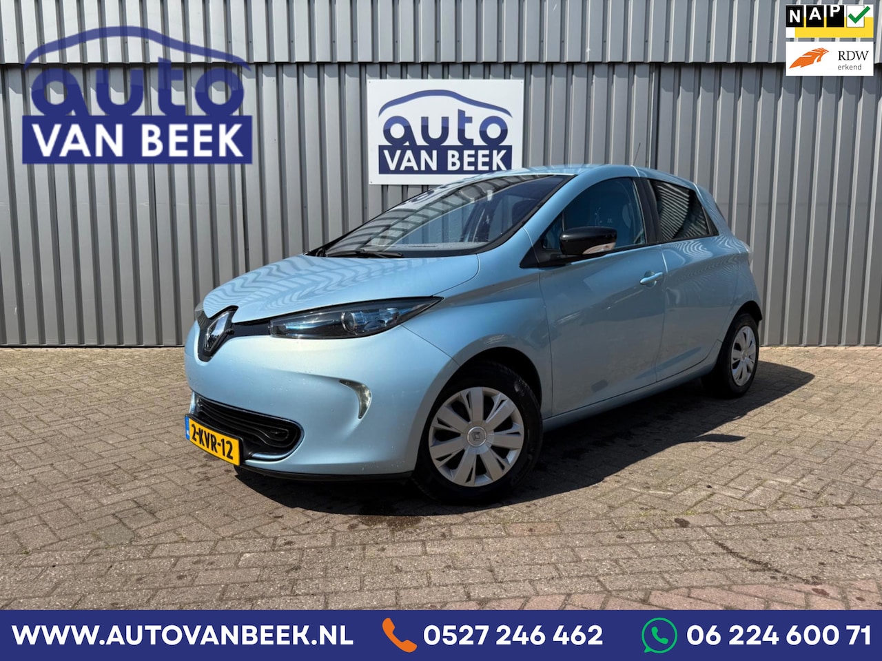 Renault Zoe - Q210 Zen Quickcharge 22 kWh(INCL. ACCU) - AutoWereld.nl