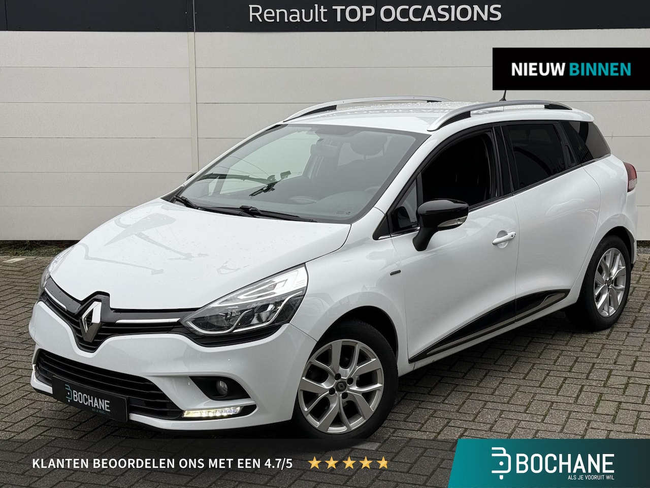 Renault Clio Estate - 0.9 TCe Limited | Dealer Onderhouden | Parkeerhulp | Navigatie | Org. NL - AutoWereld.nl