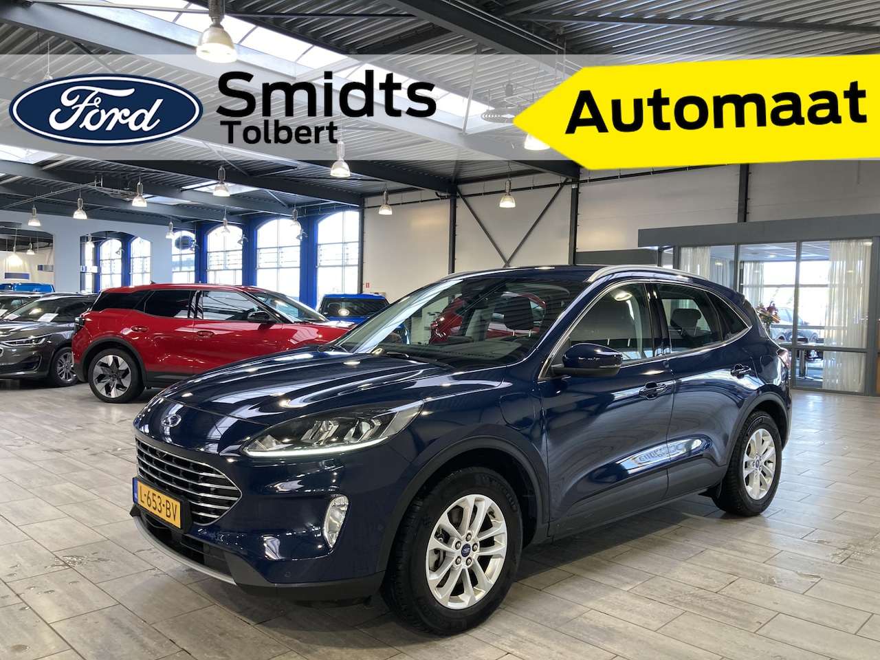 Ford Kuga - 2.5 PHEV 225 pk Titanium | Adapt. cruise | El. a. klep | 2 Camera's | Navi | Apple Carplay - AutoWereld.nl