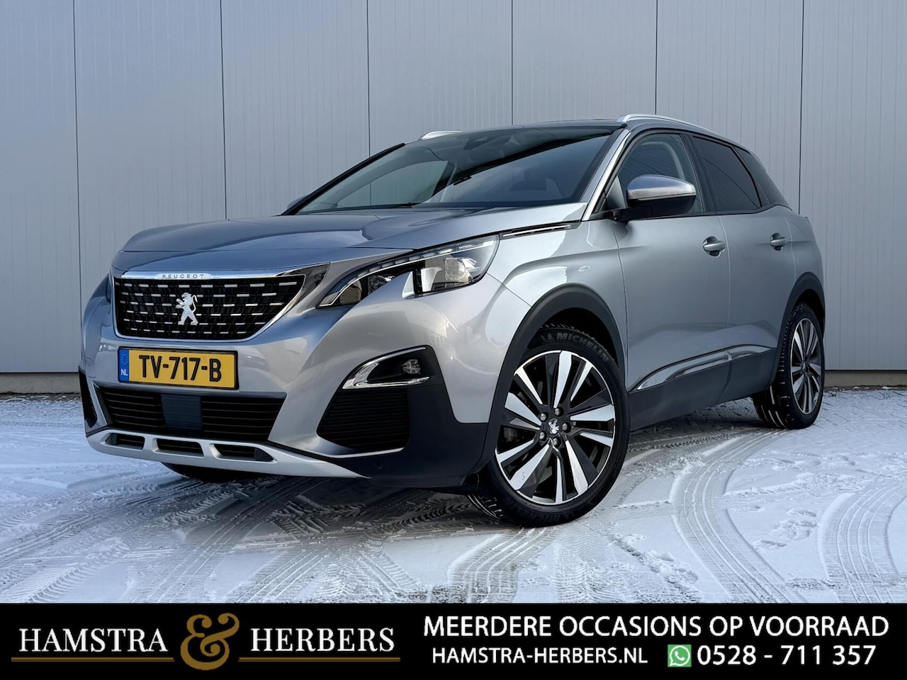 Peugeot 3008 - 1.2 PureTech GT Line automaat antraciet - AutoWereld.nl