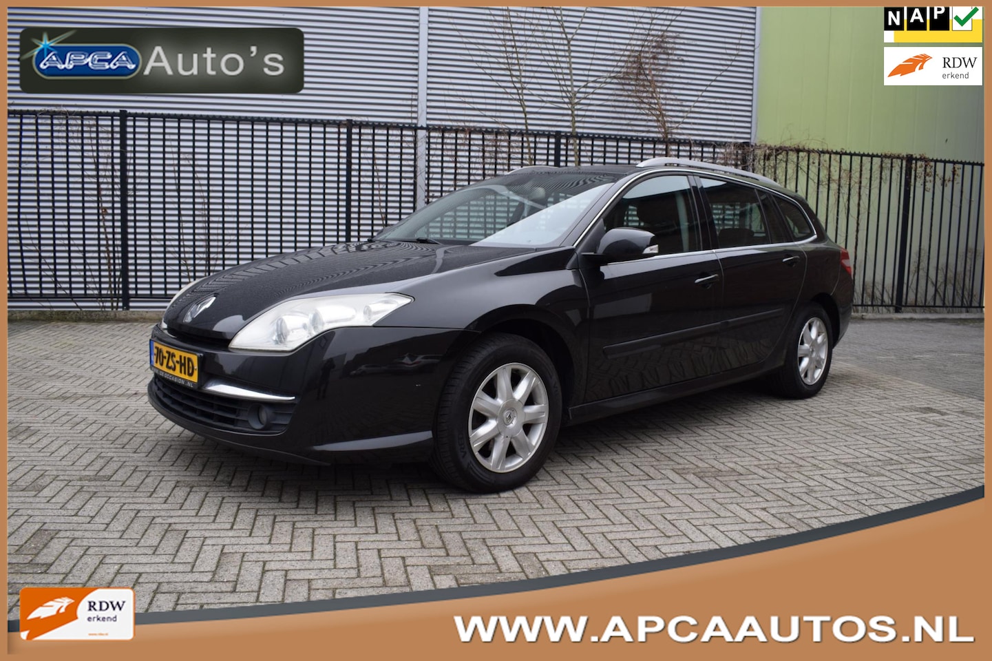 Renault Laguna Estate - 2.0 16V Dynamque 3 mnd GARANTIE 2e Eig Carplay Navi Clima CruiseC - AutoWereld.nl