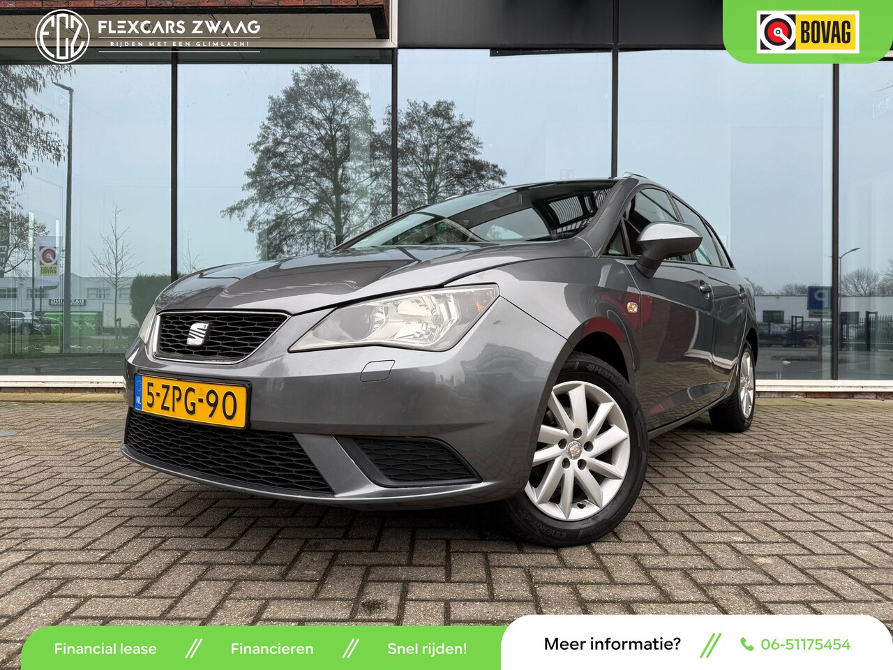 SEAT Ibiza ST - 1.2 TSI Style - Parkeerhulp - Winterpakket - Airco - 15 " lmv - AutoWereld.nl